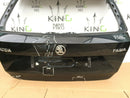 SKODA FABIA MK3 NJ HATCHBACK 2014-ON TAILGATE REAR BOOT LID PANEL in BLACK