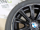 BMW  5/6 SERIES F10 F11  BLACK 8JX17" ALLOY WHEEL WITH TYRE GENUINE 6780720
