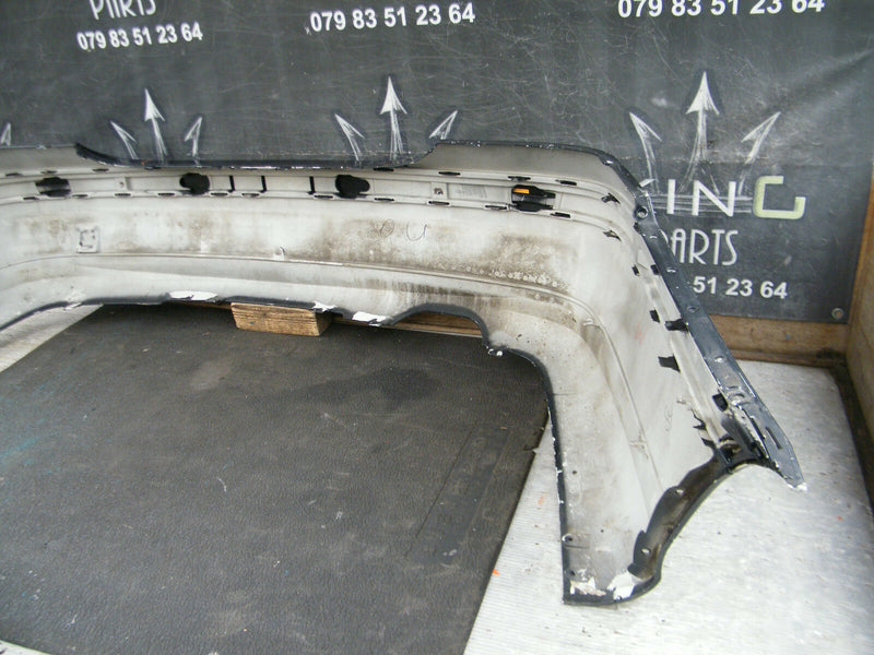 MERCEDES C-CLASS W203 2004-2007 SALOON BLACK REAR BUMPER A2038851625 (3879)