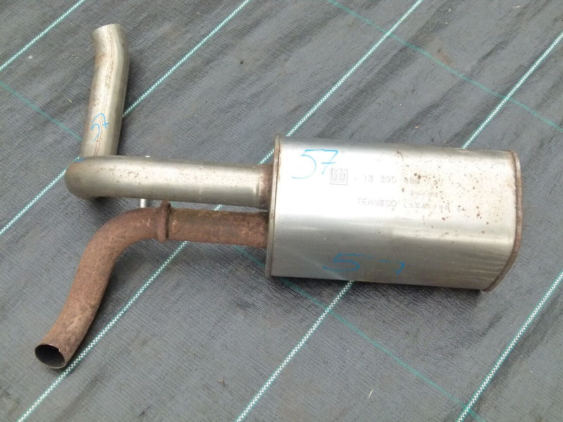 VAUXHALL ZAFIRA  ASTRA J 1.7 CDTI EXHAUST MUFFLER BOX *CUT TO ORDER 13290368