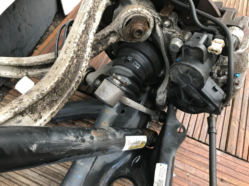 MERCEDES W205 RIGHT SIDE REAR LEG 5x WISHBONE, DRIVESHAFT HUB, CALIPER GAS STRUT