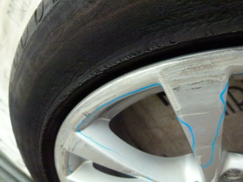 BMW F30 F31 GENUINE ALLOY WHEEL RIM 17" 7,5JX17H2 ET37 6796244 TYRE DAMAGE