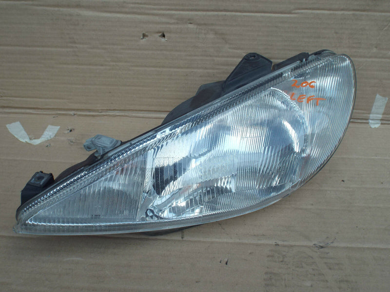 PEUGEOT 206 206 SW COMPLETE HEADLAMP HEADLIGHT LEFT PASSENGER SIDE N/S
