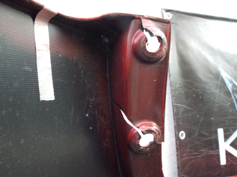 Nissan Qashqai 2014-On Rear Bumper Genuine Red (A8575)
