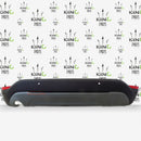 BMW X1 F48 2016 2017 BLACK REAR BUMPER GENUINE PDC & DIFFUSER 51127355271