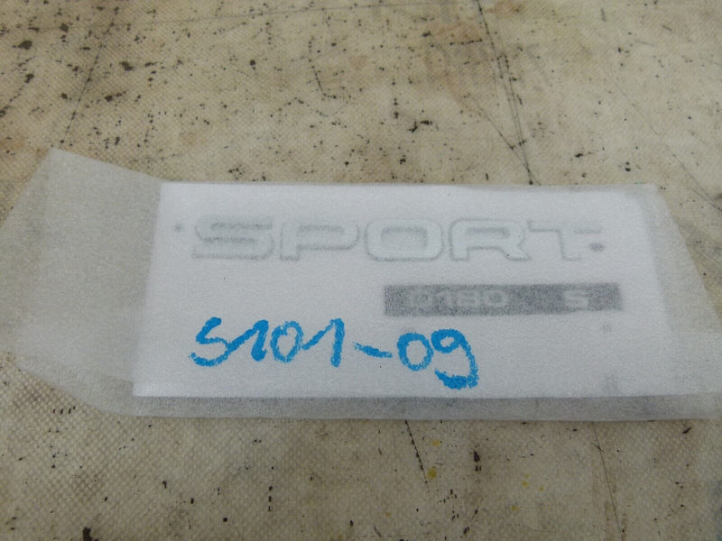 LAND ROVER DISCOVERY SPORT 2014-19 NAME PLATE EMBLEM GENUINE LR126972