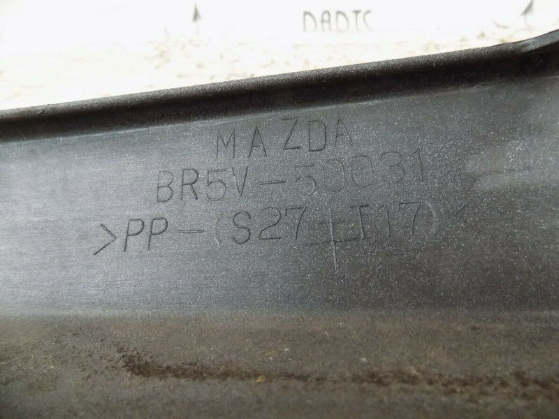 MAZDA 3 MK3 (BM) 2008-2009 BLACK FRONT BUMPER GENUINE PDC BR5V5-00311
