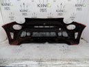 FIAT 500 ABARTH 595 16+ FCL FRONT BUMPER RED+GRILLS GENUINE OEM 735633044