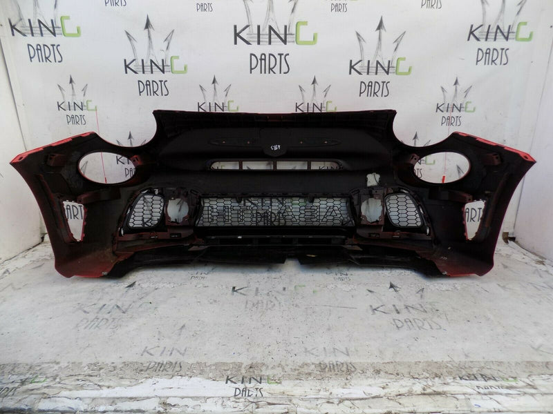 FIAT 500 ABARTH 595 16+ FCL FRONT BUMPER RED+GRILLS GENUINE OEM 735633044