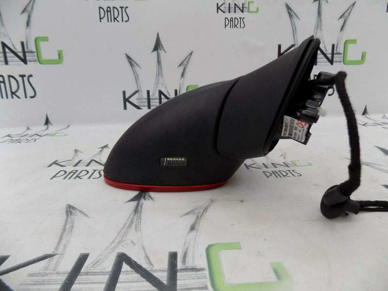 PORSCHE CAYENNE II 2011-2017 RIGHT DOOR SIDE WING MIRROR LIGHT RED 11+2 PIN