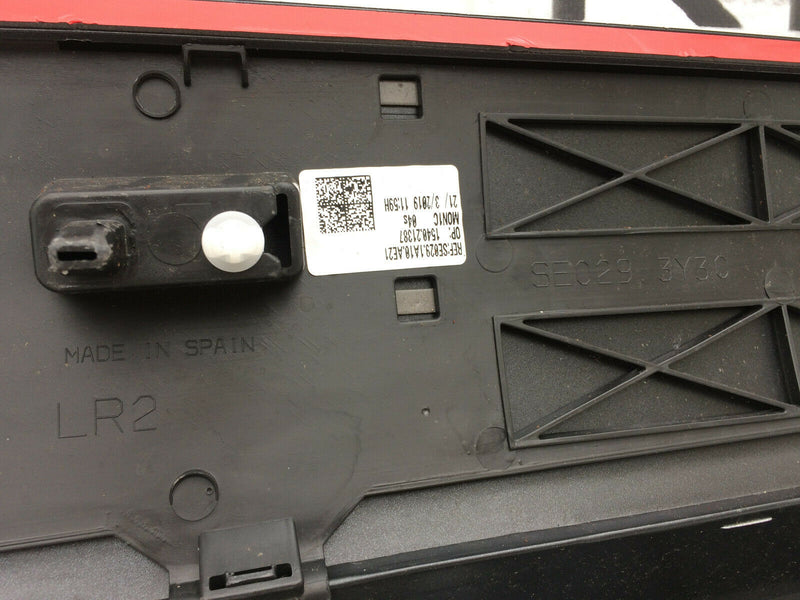 SEAT ATECA CUPRA 2018- REAR DOOR PANEL LEFT SIDE TRIM MOULDING 575854949G