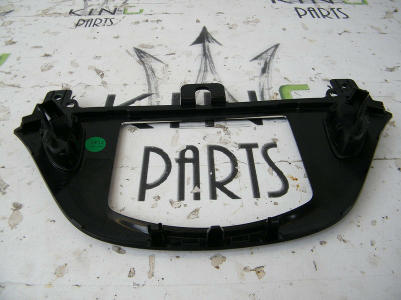 VAUXHALL CORSA E 2014-ON FRONT PIANO BLACK RADIO SURROUND TRIM SWITCH 13471358