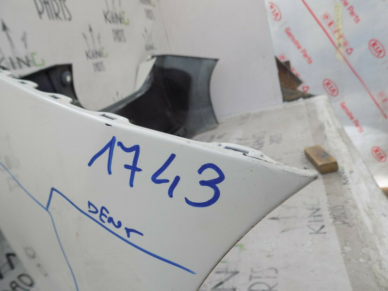 NISSAN LEAF 2010-2016 REAR BUMPER WHITE *DAMAGE* GENUINE 85022-3NL0A