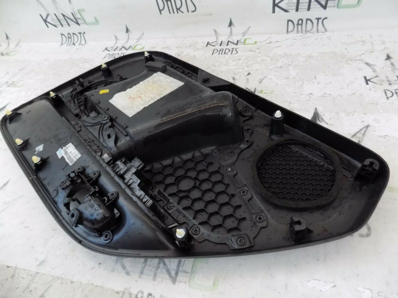 VW UP 2011-2016 LEFT FRONT INTERIOR DOOR CARD BLACK PANEL 1S4867011AS