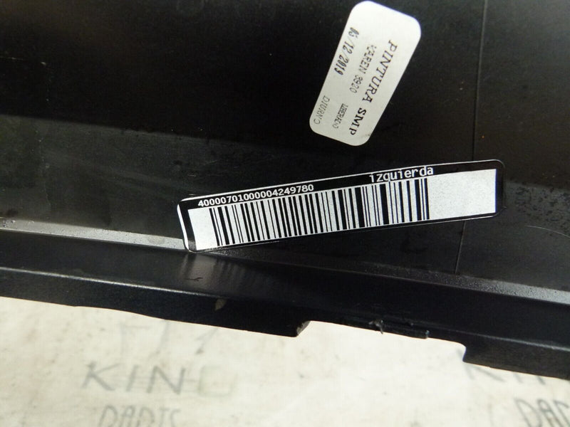 AUDI Q5 S-LINE 2016-2020 FRONT BUMPER LEFT CORNER 80A807437