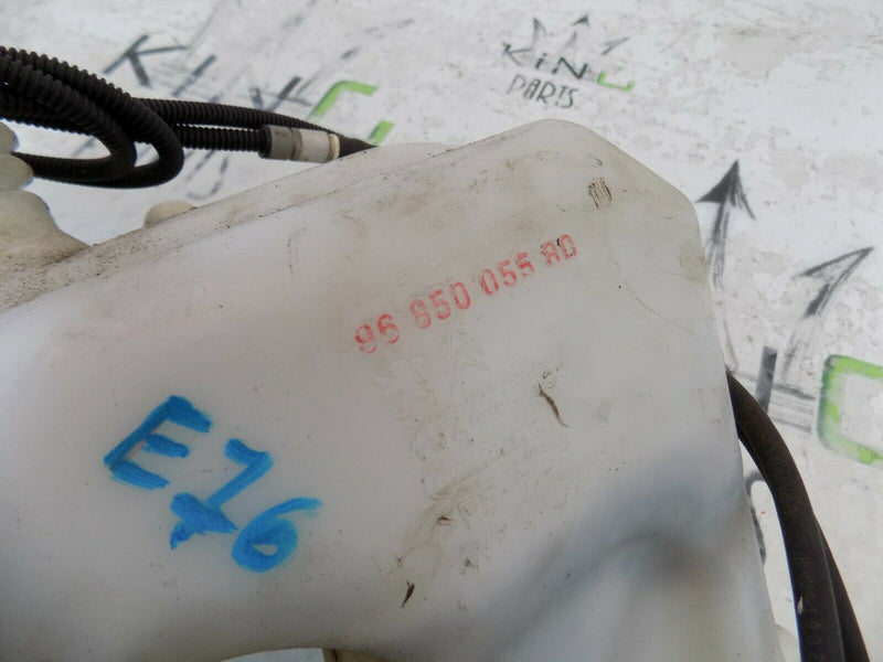 PEUGEOT 3008 2008-2016 WINDSCREEN WASHER BOTTLE TANK WITH PUMP 9685005580