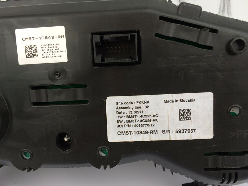 FORD FOCUS 12-15 1.0 1.4l PETROL SPEEDOMETER INSTRUMENT CLUSTER CM5T-10849-RM
