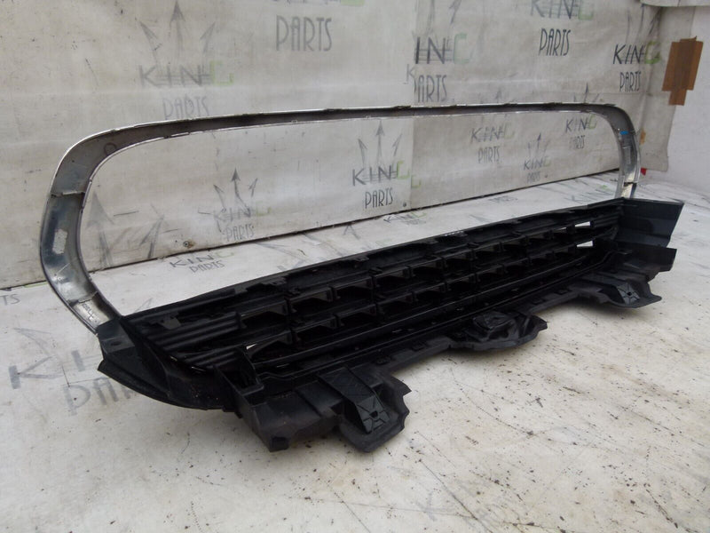 MINI COOPER F55 2014–18 FRONT BUMPER GRILLE CHROME TRIM GENUINE 7300589