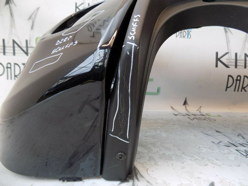 FIAT 500 ABARTH 959 FACELIFT 2016-ON BLACK REAR BUMPER GENUINE 735633081