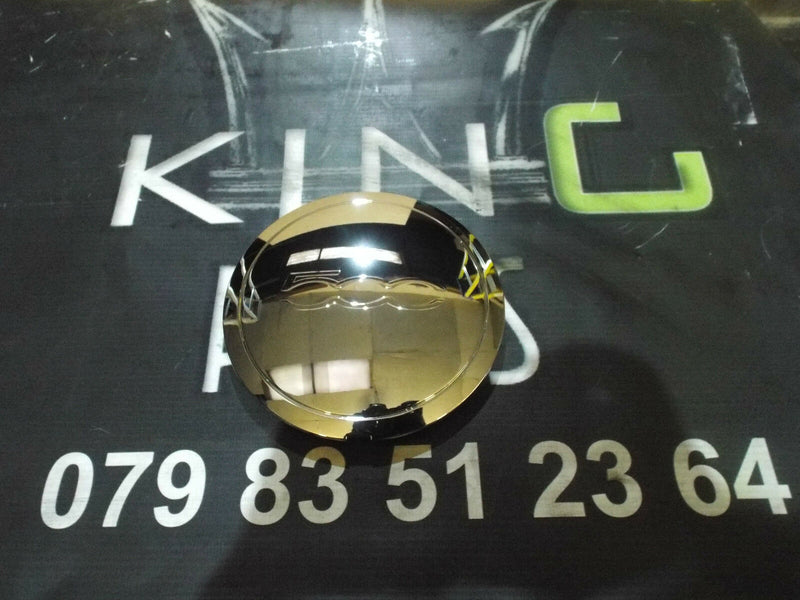 4 X GENUINE FIAT 500 ALLOY WHEEL CENTER CAP COVER  52057991 / KING PARTS EGHAM