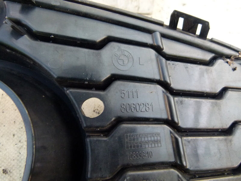 BMW 1 F20 M-SPORT 2011-15 LEFT SIDE FOG LIGHT GRILLE GENUINE 8060281