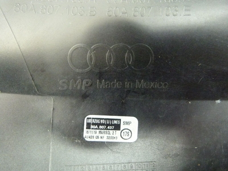 AUDI Q5 S-LINE 2016-2020 FRONT BUMPER LEFT CORNER 80A807437