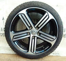 VW GOLF MK7 GTD 18" 7,5JX18H2 ET49 ALLOY WHEEL 5G0601025AG TYRE 225/40 R18