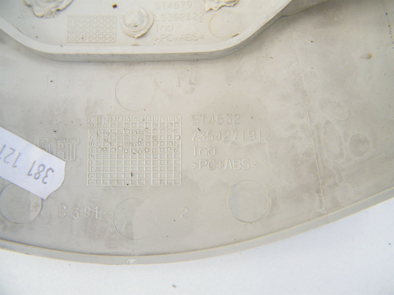 FIAT 500 2007-2015 CREAM SURROUND TRIM COVER UPPER STEERING COLUMN COWL PANEL