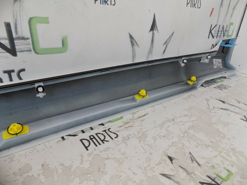 AUDI A6 C8 4K 2018-ON S-LINE RIGHT SIDE SKIRT SILL COVER WHITE 4K0853856A