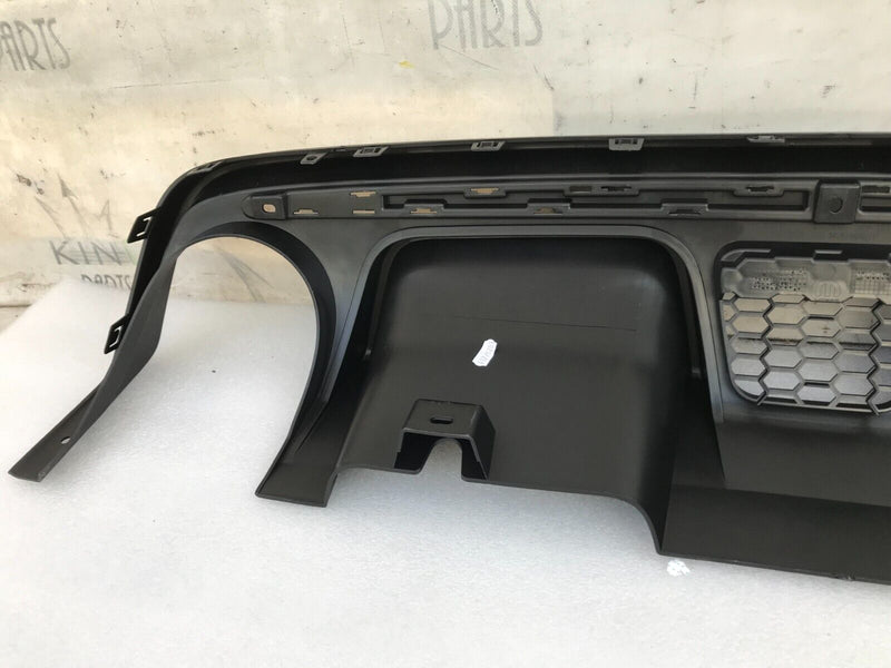 FIAT 500 ABARTH 595 LCI 2016-ON REAR BUMPER DIFFUSER & TRIM MOULDING in RED