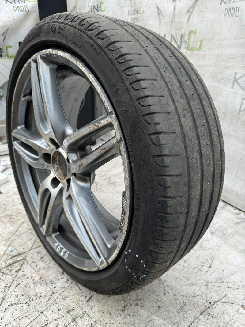 MERCEDES E W212 AMG ALLOY WHEEL RIM 19' 8Jx19H2 ET43 & TYRE 245x40 R19