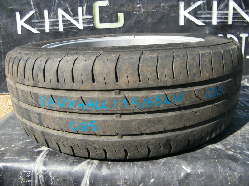OPEL VAUXHALL CORSA D GENUINE ALLOY WHEEL TYRE 195/55 16" OP058 6Jx16 TS40(085)