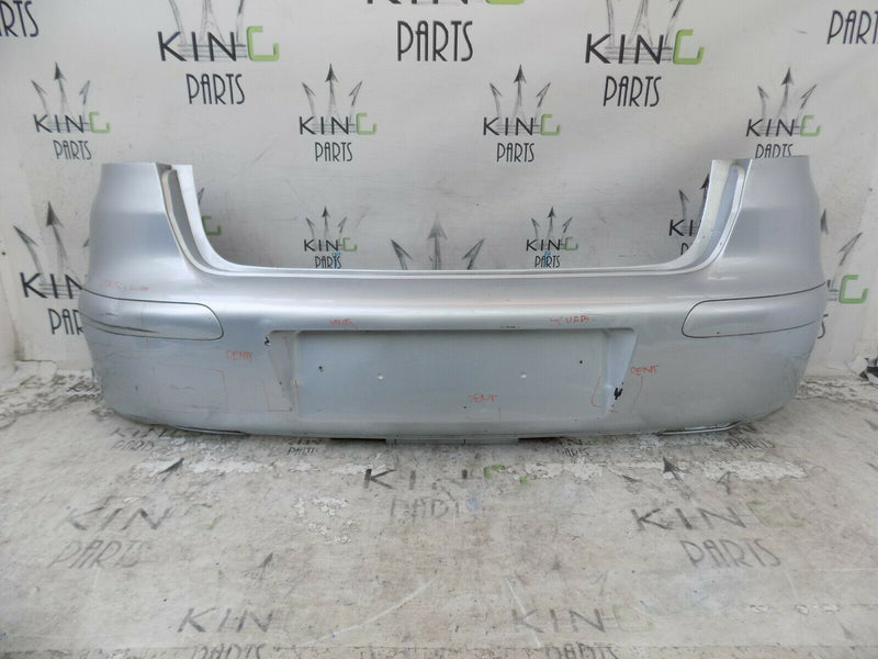 SEAT IBIZA MK3 6L 2002-2005 5 DOOR SILVER REAR BUMPER GENUINE 6L6807421F