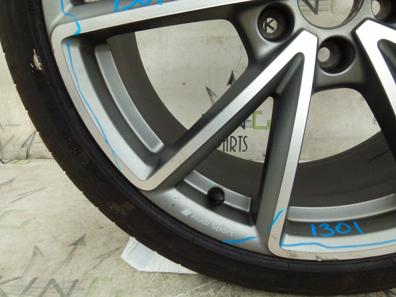 AUDI A4 S LINE WHEEL ALLOY RIM TIRE 8.5JX19H2 ET40 8W0601025BD GENUINE