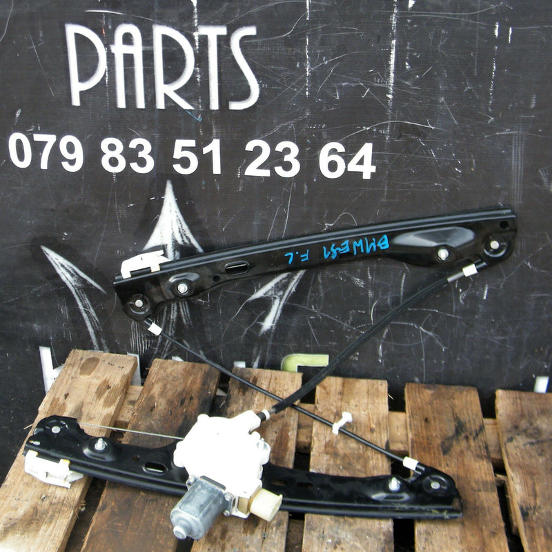 BMW 3 E90 E91 05-11 WINDOW WINDER MECHANISM REGULATOR MOTOR Front Door Left Side