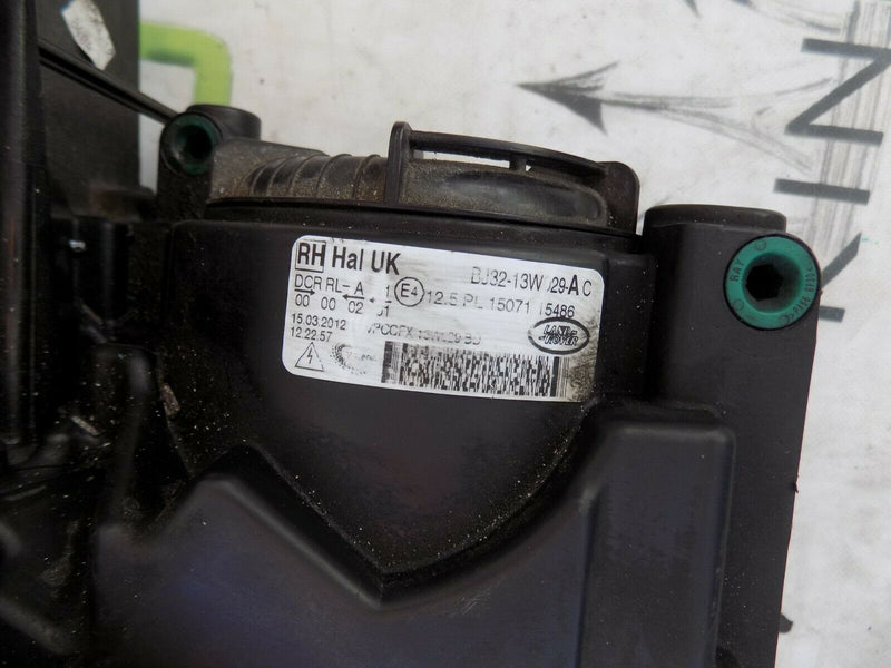 LAND ROVER EVOQUE 2011-2014 FRONT RIGHT DRIVER SIDE HALOGEN HEADLIGHT