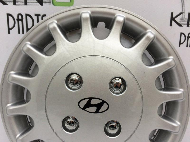 HYUNDAI i10, i20, GETZ, ATOS, ACCENT 13" SILVER WHEEL TRIM CAP COVER CF80-173