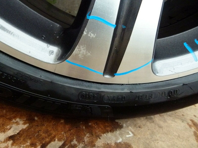 MERCEDES W213 ALLOY WHEEL RIM 18" 8JX18H2 ET45 A2134011400 TYRE 245/45 R18