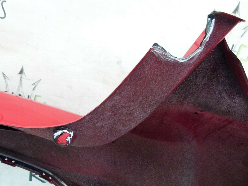 TOYOTA YARIS III FACELIFT 2017-2018 RED REAR BUMPER GENUINE 52159-0D480