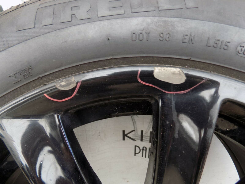 BMW  5/6 SERIES F10 F11  BLACK 8JX17" ALLOY WHEEL WITH TYRE GENUINE 6780720