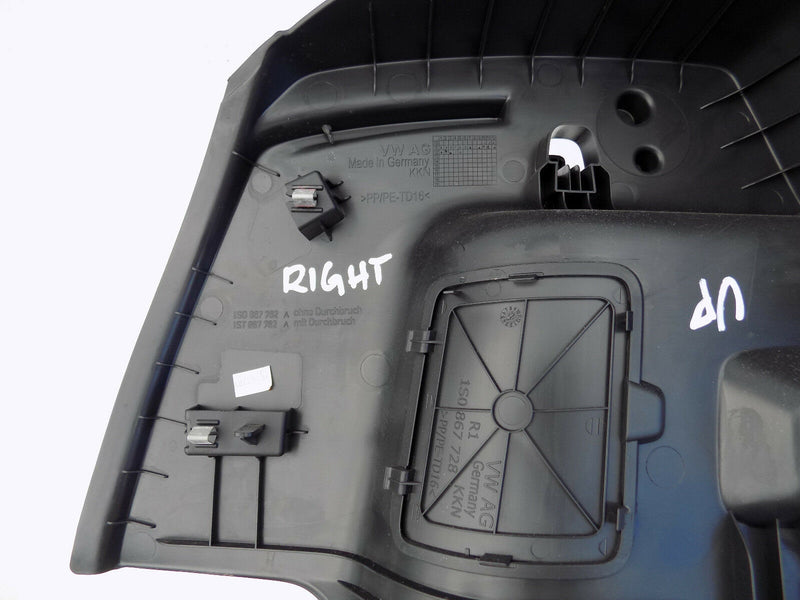 VW UP 2011-2017 3DR REAR BODY TRIM COVERING PARCEL SHELF HOLDER RIGHT SIDE O/S