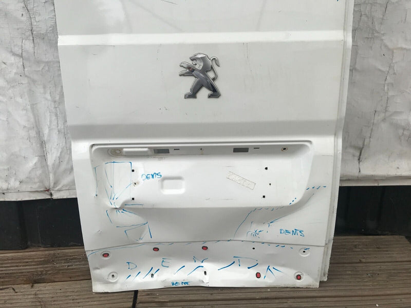 PEUGEOT BOXER RELAY DUCATO MK3 2014-22 COMPLETE REAR DOOR PANEL LEFT SIDE