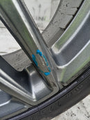 MERCEDES A W176 AMG GENUINE ALLOY WHEEL RIM 18" 7.5J ET52 TYRE 225/40 R18