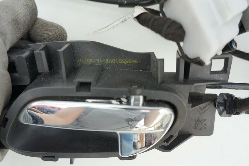 CITROEN C4 GRAND PICASSO 2006-2013 REAR LEFT DOOR HANDLE WITH DOOR LOCK & LOOM