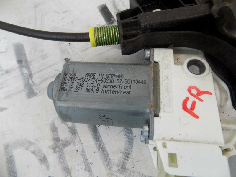 BMW F10 F11 FRONT RIGHT WINDOW REGULATOR LIFTER 5 SERIES OEM 72318889 71021329