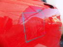 VAUXHALL CORSA D 3DR 2011-2014 FACELIFT RED FRONT DOOR PANEL RIGHT DRIVER SIDE