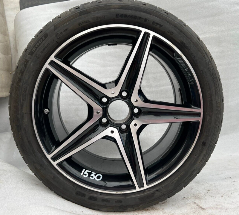 MERCEDES W205 AMG ALLOY WHEEL RIM 18" 245/40/18 8.5J ET49 A2054011200