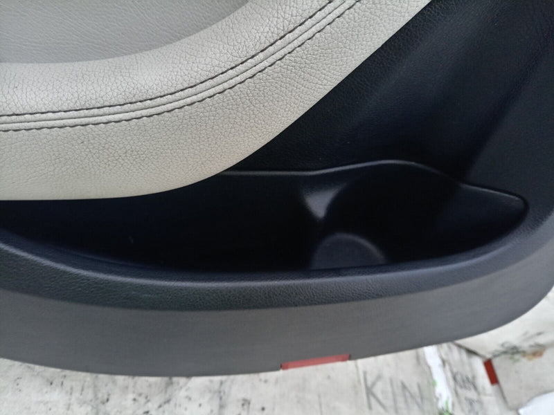 MERCEDES C CLASS W205 2014-2021 PASSENGER SIDE REAR DOOR CARD BLACK & BEIGE #