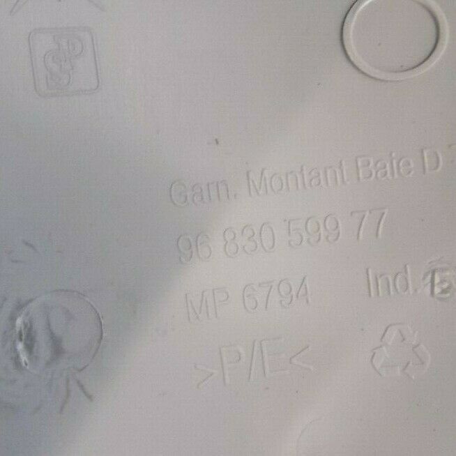 PEUGEOT 3008 2008-16 FRONT RIGHT A PILLAR COLUMN TRIM PANEL COVER 9683059977 *N