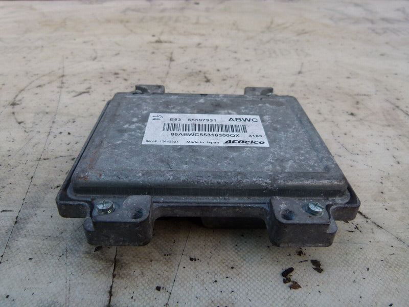 VAUXHALL CORSA D 2006-2014 ENGINE CONTROL UNIT MODULE GENUINE 55597931